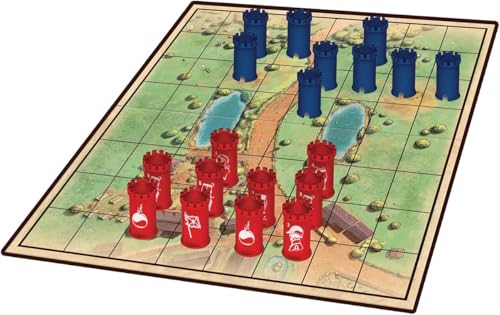 Stratego - Quick Battle, Strategy Board Game, Quick Play, Travel Version, 10v10 Piece, 2 Players, Age 8+