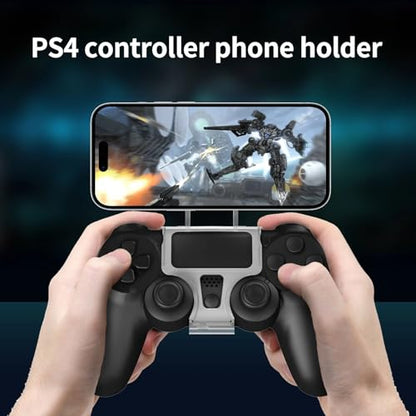 NBCP Magnetic Phone Mount for PS4 DualShock 4 Controller, Controller Phone Holder, MagSafe Compatible Mobile Gaming Clip for iPhone & Android - color: For PS4 controller