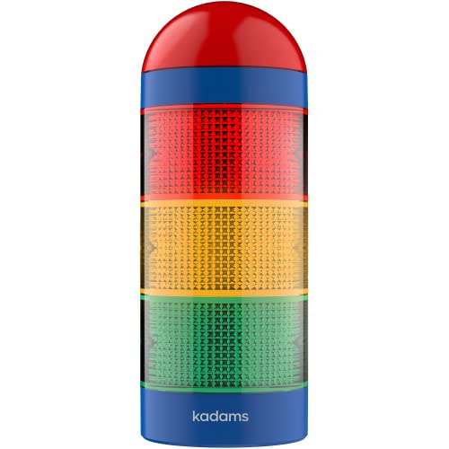 KADAMS Visual Timer for Kids with Pre-Alarm, Traffic Light Countdown Timer for ADHD Toddlers Classroom 24H Digital Timer, 5 Volume Levels Mute Pause Memory for Homework Learning Home Routine - color: Blue
