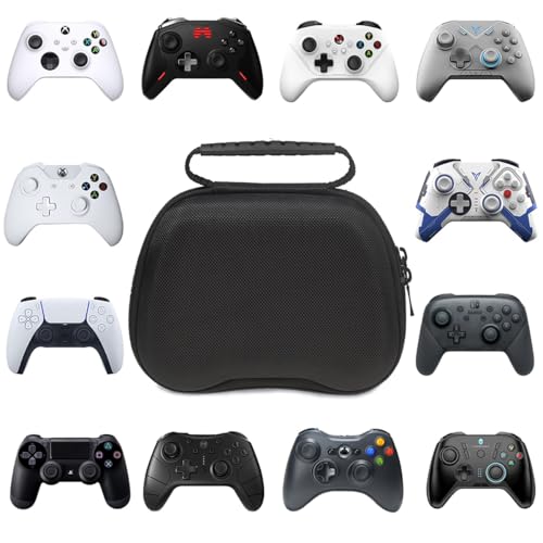 Yarrkc Universal Game Controller Protective Case Gaming Controller Travel Carrying Case Compatible with Xbox One, Xbox Series X/S, PS4, PS5, and Switch Controllers