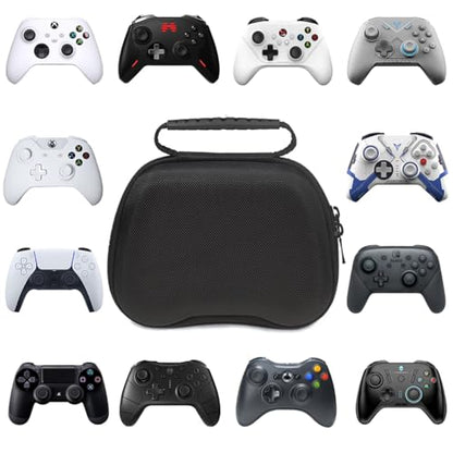 Yarrkc Universal Game Controller Protective Case Gaming Controller Travel Carrying Case Compatible with Xbox One, Xbox Series X/S, PS4, PS5, and Switch Controllers