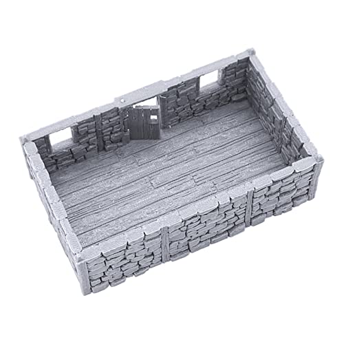 EnderToys Norman Stone Barn by Printable Scenery, 3D Printed Tabletop RPG Scenery and Wargame Terrain 28mm Miniatures