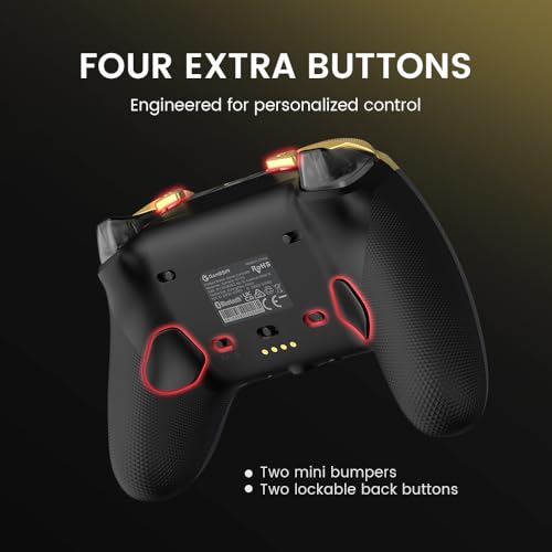 GameSir G7 Pro Wired Controller for Xbox Series X|S, Xbox One, Wireless Gamepad for PC&Android with TMR Sticks, Hall Effect Analog Triggers, 1000Hz Polling Rate, 3.5mm Audio Jack - Golden - color: Golden