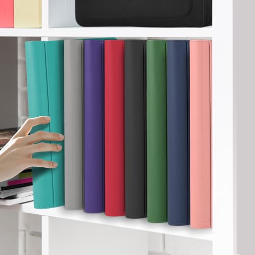 16 Pocket Toploader Binder,Holds 640 TopLoaders (16Black) | Top Loader Binder for 3" x 4"Rigid Cards,Sleeves Card Collection Binder,20 Double Sided Pages with Trading & Sports Holder - color: 16Black