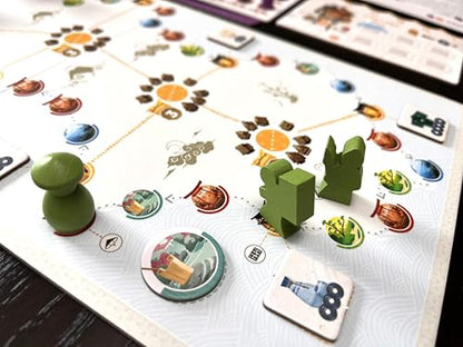 Stonemaier Games: Tokaido Duo by Antoine Bauza | A Zen Strategy Board Game About Traveling in Japan for Adults & Family | Visit Shrines, Share Lovely Vistas, & Collect Souvenirs | 1-2 Players, 45 Mins
