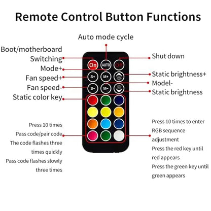 ShakingTank ARGB and PWM Hun, 9 Ports for A-RGB &PWM Case Fan Hub with Controller and SATA Power Input, Magnetic backplane Splitter 5V/3PIN Case Fan Hub Adapter PWM ARGB Fan White - style: 1to9 ARGB&PWM Fan Hub with controller white