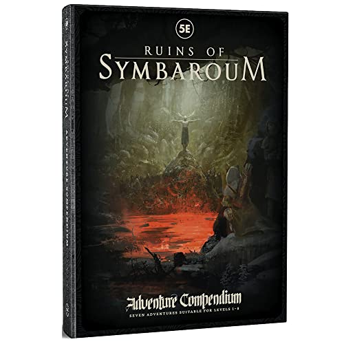 Free League Publishing Ruins of Symbaroum: Adventure Compendium 5e - Seven RPG Adventures Suitable for Levels 1-8, Free Leage Publishing, Roleplaying Game, New Maps, Stories & Content - style: Adventure Compendium
