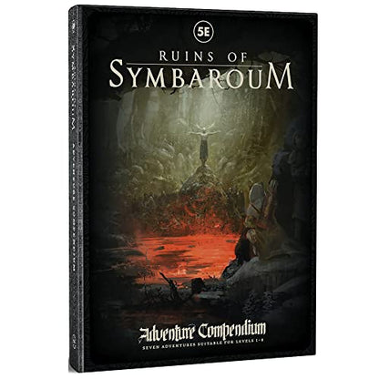 Free League Publishing Ruins of Symbaroum: Adventure Compendium 5e - Seven RPG Adventures Suitable for Levels 1-8, Free Leage Publishing, Roleplaying Game, New Maps, Stories & Content - style: Adventure Compendium