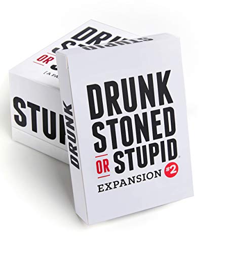 DSS Games Drunk Stoned or Stupid: Second Expansion | 3+ Players, NSFW, Party Game, Roast Your Friends, Pregame, Card Game, Adult Game, Stocking Stuffer, Gift for Him - style: Expansion Pack 2