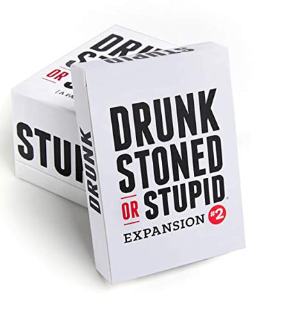 DSS Games Drunk Stoned or Stupid: Second Expansion | 3+ Players, NSFW, Party Game, Roast Your Friends, Pregame, Card Game, Adult Game, Stocking Stuffer, Gift for Him - style: Expansion Pack 2