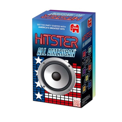 Jumbo Hitster - All American, Fun Music Quiz Card Game, 2-10 Players - 300 Best American Music Hits - Great for Adult and Family Game Nights (US Edition)