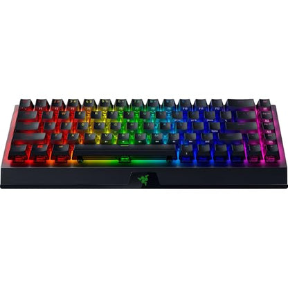 Razer BlackWidow V3 Mini Wireless Mechanical Gaming Keyboard, Yellow Switch | Linear & Silent, Phantom Pudding Keycaps, Snap Tap, 200 Hr Battery - color: Yellow Switches - Linear & Silent, size: BlackWidow V3 Mini - Phantom Edition, style: Keyboard