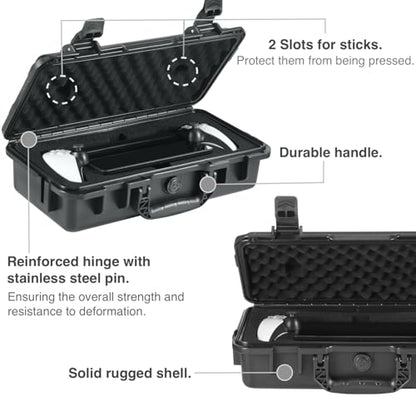 ZENACCE Hard Carrying Case for PS Portal Remote Player | Waterproof Travel Bag for Playstation Portal Handheld Console and Accessories