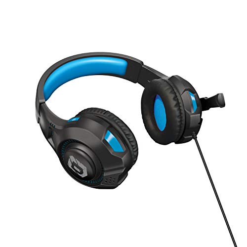 Armor 3 SoundTac Universal Gaming Headset with Inline Volume Control -Blue | Compatible with Switch 2/Switch/Xbox Series X|S, PS5/PS4/PC with Clear Stereo Sound, 4 ft. Cable- Blue - color: Blue