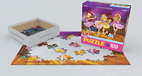 Ballet - Go Girls Go! - size: 100 Piece Puzzle, style: EuroGraphics Ballet Go Girls Go! Puzzle (100-Piece)
