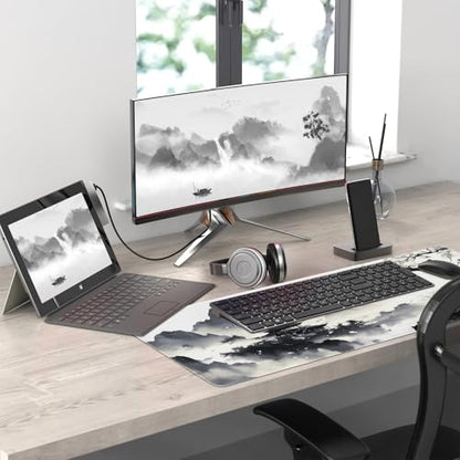 FreeNook Mouse Pad Gaming Mousepad 35.4 x 15.7in for Home Office and School - color: SMSC, size: 35.4L x 15.7W inches
