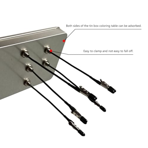 Magnetic Model Stand with Flexible Clips Easy to Assemble for Artists and Designers