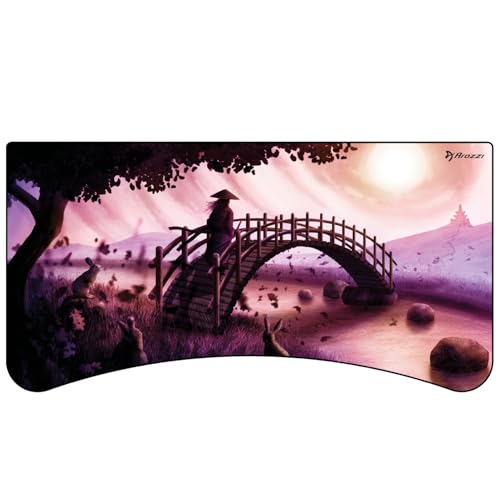 Arozzi Arena Gaming Desk Pad D015 | Full Desk Mouse Pad, Washable Desk Mat, Anti-Slip Rubber Base, Water-Resistant Surface - color: D015