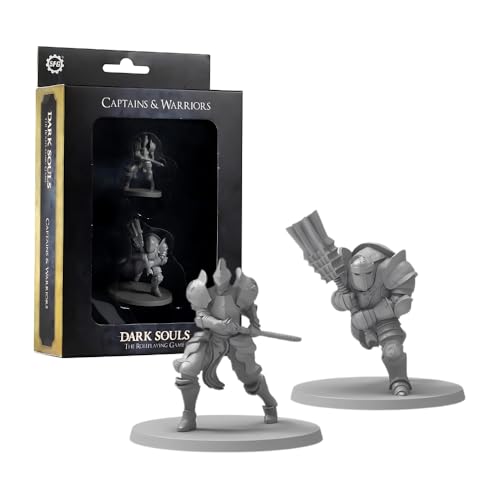 Steamforged Games: Dark Souls The Roleplaying Game Miniatures Bundle (Alonne Knights, Captains & Warriors, Protector of The Asylum, Dread Knights of Renown, and The Steadfast & The Hollow - 13 Items)