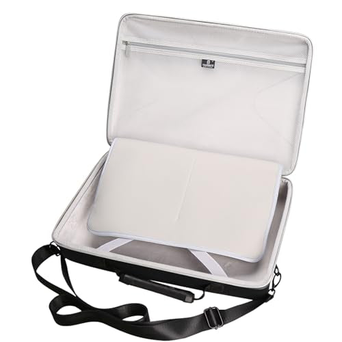 Tourmate Hard Storage Case for BOIFUN/YOTON/POFOTO/PJGCWB/WONNIE 17.5" Portable DVD Player，14'' 15.5" 15.7" 16.9" With Fixed Spring Rope EVA Box (Only Case)(Only BOX) - color: Black