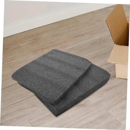 2pcs Pre-Cut Foam Inserts for Toolbox Crafts Flexible Foam Padding for Case Packing for Game Storage Drawer Organization Protective Blocks