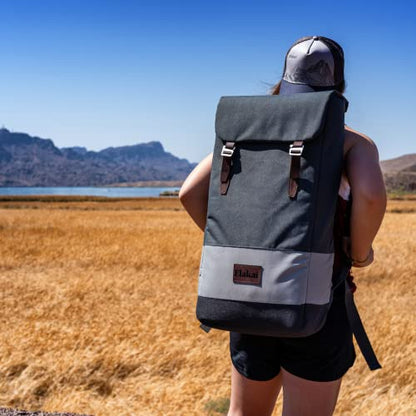 Elakai National Parks Series Premium Travel Cornhole Boards with Carry Case Backpack 1x2 - color: Rocky Mountain 1x2