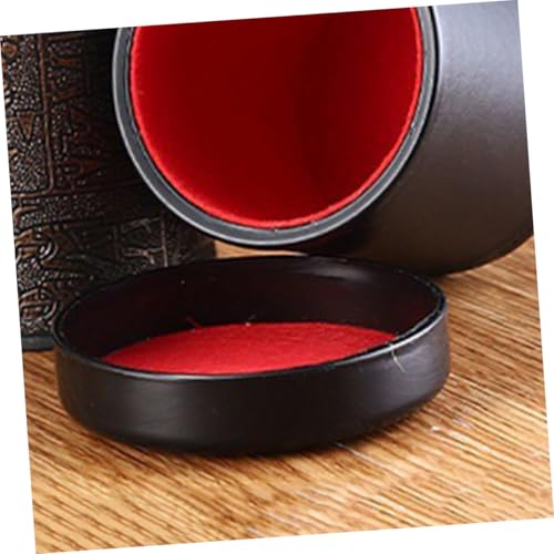 5pcs Plush Lined Dice Cup Lid Replacement for Dice Shaker Tray Easy Installation Storage Cup Base for Games Parties and Professional Use