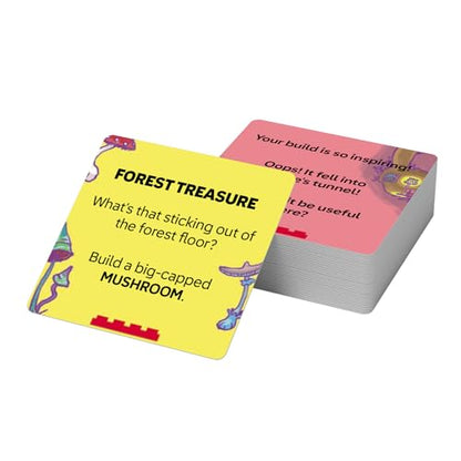 LEGO Recreate Activity Cards – Nature | Creative Building Game with 30+ Activity Cards & 25 LEGO Elements | Ages 6+ - style: Nature
