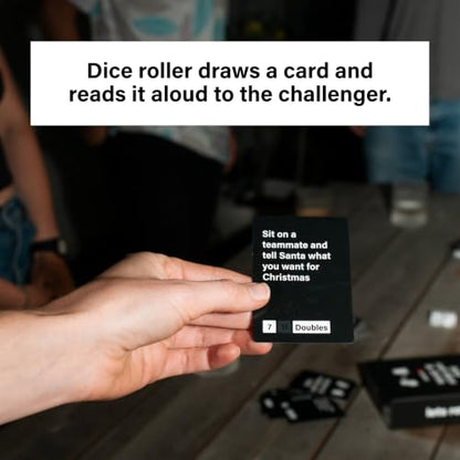 Lets Roll Dice & Drink | Drinking + Challenge Dice Game | Ages 21+