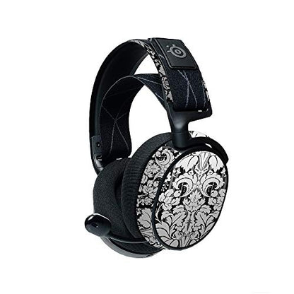 MightySkins Compatible with Steelseries Arctis 7 Gaming Headset (2019) - Floral Retro | Protective, Durable, and Unique Vinyl Decal| Easy to Apply, Remove, and Change Styles | Made in The USA - color: Floral Retro