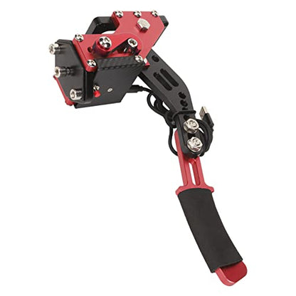 Jectse 64 Bit Plug and Play USB Handbrake for Sim Racing Games, Compatible with, and PC, Supports G27 G25 G29 T500 T300, Non for High Accuracy and Longevity (Red)