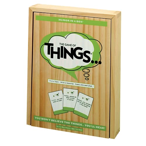 Game of THINGS...— Hilarious Party Game — You Won't Believe the THINGS... You Hear — Ages 14+ - style: Original Edition