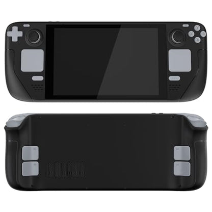 eXtremeRate New Hope Gray Replacement Full Set Buttons for Steam Deck, DIY Custom ABXY D-pad Trackpad Bumpers Triggers Buttons for Steam Deck LCD Handheld Console - Console NOT Included - color: New Hope Gray