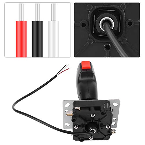 Walfront 8 Way Flight Joystick - 8 Way Flight Joystick with & Top Button For game for Video Game Arcad