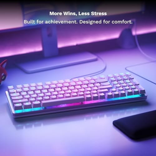 GLORIOUS Gaming GMMK 2 Full Size (96%) Barebones (Frame Only) - Mechanical Gaming Keyboard Frame, Full Size (96%), Aluminium, Customisable, Per Key RGB, American QWERTY Layout - Pink - color: Pink, size: Barebone Full Size (96%)