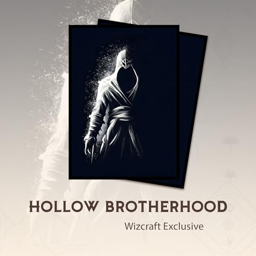 Hollow Brotherhood - MTG Card Sleeves, 104ct, Standard Size, Smooth | Perfect for Double Sleeving, Smudge Resistant Matte Back, Standard 66x92mm - Compatible with Magic The Gathering & TCG Cards - color: Hollow Brotherhood, size: Smooth