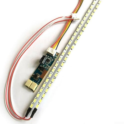 533mm LED Backlight Strip Kit, High Brightness 700 Nits, Upgrade for 15 23 Inch LCD Monitor, 5630 Lamp Beads, Energy Saving Fiberglass Board, for Easy Install with Driver and Cable