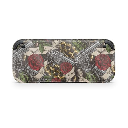 Glossy Glitter Gaming Skin Compatible with Nintendo Switch 2 Console Only - Gangster Life - Premium 3M Vinyl Protective Wrap Decal Cover - Easy to Apply | Crafted in The USA by MightySkins - color: Gangster Life, size: Switch 2 Console Skin Only, style: G