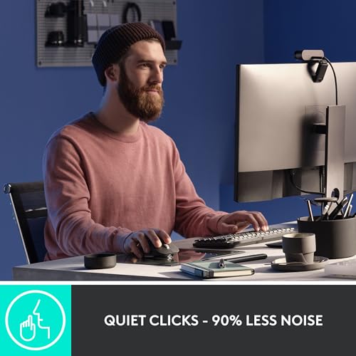 Logitech MX Master 3S Wireless Mouse Standard Edition Logi Bolt - Graphite | Logi Bolt USB Receiver, Ultra-Fast Scrolling, Ergo, Track on Glass, Quiet Clicks, USB-C, Bluetooth, Windows, Linux, Chrome