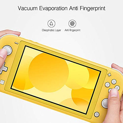 PERFECTSIGHT Anti Blue Light Anti Glare Tempered Glass Screen Protector Compatible with Nintendo Switch Lite 5.5 inch, [Eye Protection] [Great Gaming Experience] - Matte Clear Anti Fingerprint 1 Pack - size: NS Lite 5.5 inch
