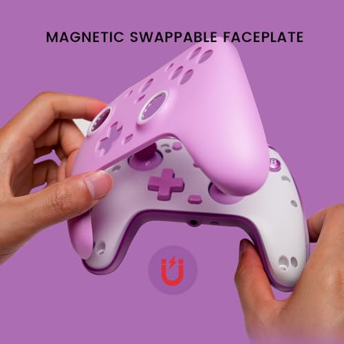 GameSir G7 SE Wired Controller for Xbox Series X|S, Xbox One & Windows 10/11, Plug and Play Gaming Gamepad with Hall Effect Joysticks/Hall Trigger, 3.5mm Audio Jack (Purple) - color: Purple
