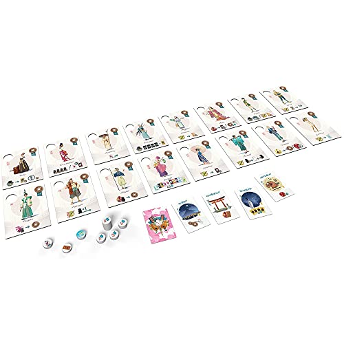 Funforge Tokaido Matsuri 5th Edition Board Game Expansion | Strategy Game | Ages 8+ | 2-5 Players | 45 Min Playtime
