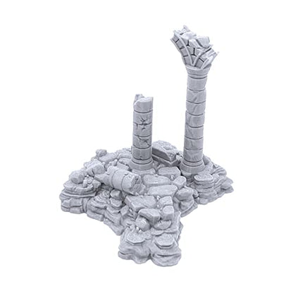 EnderToys Ancient Ruins - DND Terrain Scenery for Tabletop 28mm Miniatures Wargame