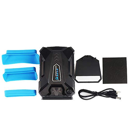Ejoyous Laptop Cooler with Vacuum Fan, Portable Notebook Laptop Cooler USB Air Extracting Cooling Vacuum Fan Radiator Gaming Laptop Fan with Silent Design