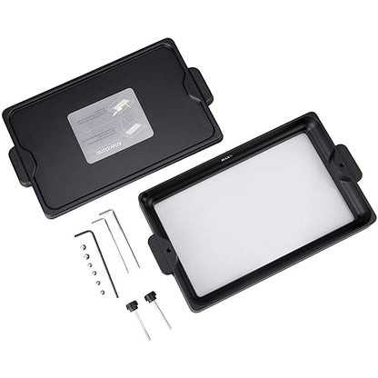 ELEGOO Metal Resin Tank for Saturn 3 Ultra LCD 3D Printer | ACF Release Liner Pre-Installed, with 3 Allen Wrench, Resin Vat Saturn 3 Ultra - size: Saturn 3 Ultra Resin Tank