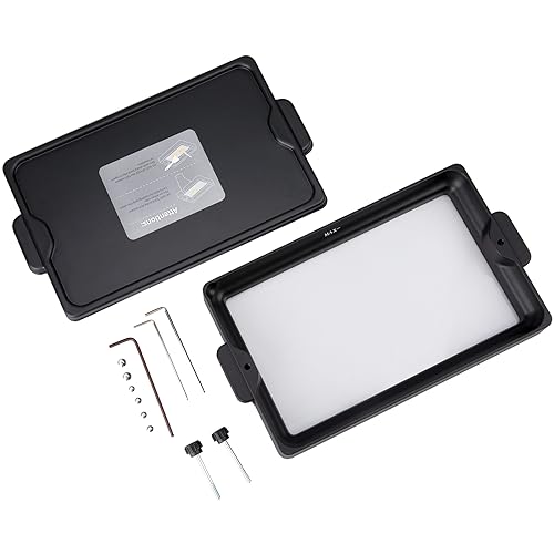 ELEGOO Metal Resin Tank for Saturn 3 Ultra LCD 3D Printer | ACF Release Liner Pre-Installed, with 3 Allen Wrench, Resin Vat Saturn 3 Ultra - size: Saturn 3 Ultra Resin Tank