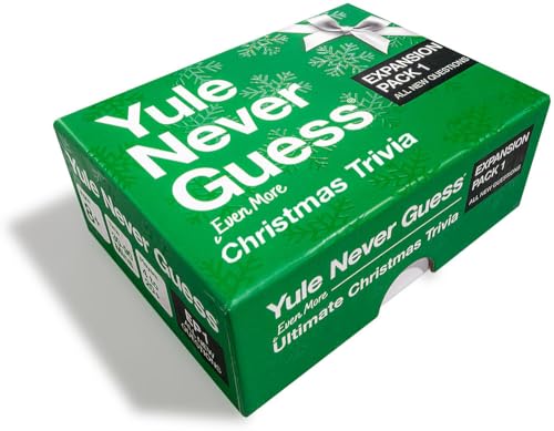 Christmas Trivia Game - Christmas Games for Family Party - Christmas Family Games Expansion Pack 1 - style: Christmas Expansion Pack