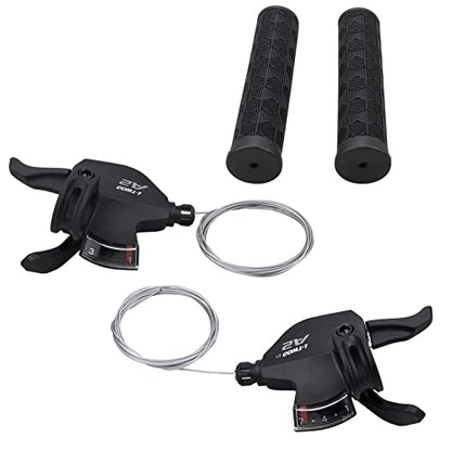 WEEROCK Bike Shifter Lever 21 Speeds 3x7 Thumb Gear Shift Lever for Mountain Bicycle - color: 3x7 Speed