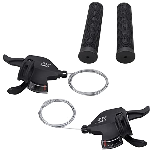 WEEROCK Bike Shifter Lever 21 Speeds 3x7 Thumb Gear Shift Lever for Mountain Bicycle - color: 3x7 Speed