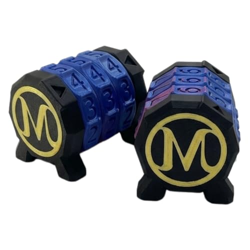 2 Pack MTG Life Counter (Black)